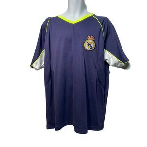 Real Madrid Training Short Sleeve Jersey Mens Size XL